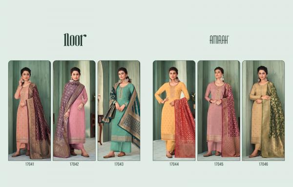 Amirah Noor Ocassional Chinon Designer Salwar Suit Collection